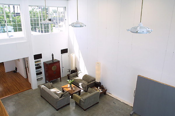 Living Room &amp; studio from above 0099 18 1