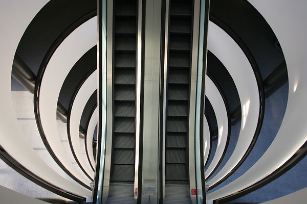 Blue Escalator Rotunda 0097 1