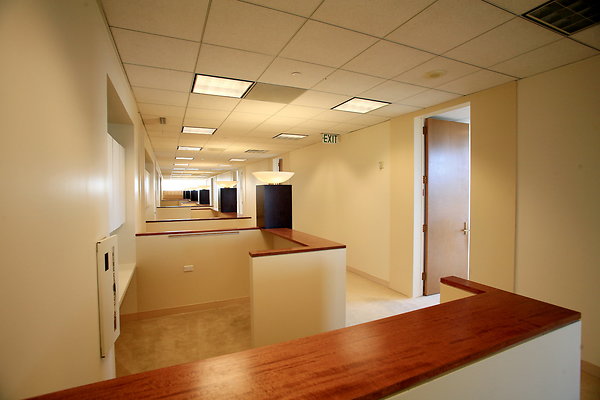 Suite 900 Cubicles &amp; Hallway 0089