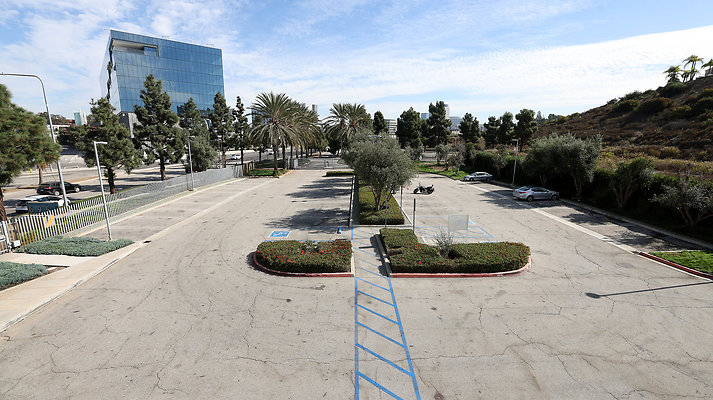 742A Parking Lot from 2nd Floor Breakroom Deck 0220