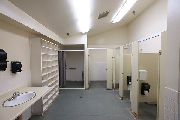 Aquatic Center Womens Bathroom 1319