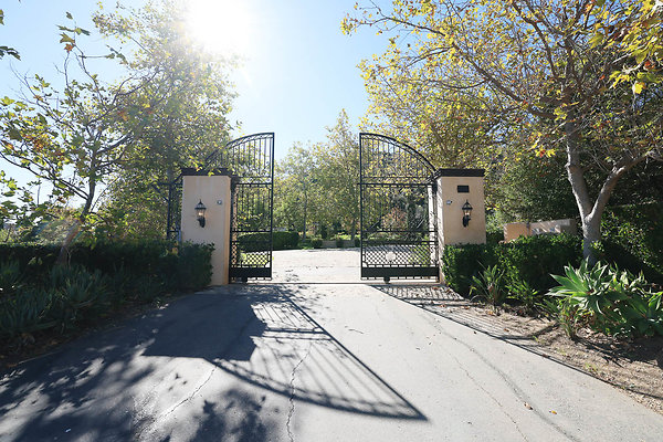Driveway Gate Entrance 0420