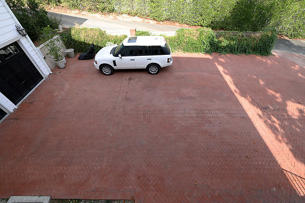 Driveway from Front Balcony 0219