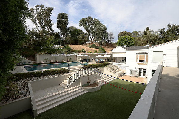 Pool from Rear Balcony 0220