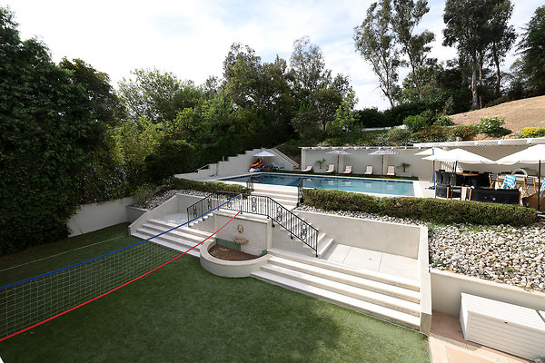 Pool from Rear Balcony 0224