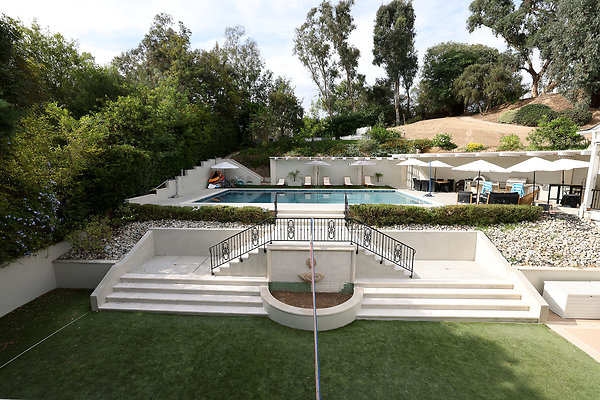 Pool from Rear Balcony 0221