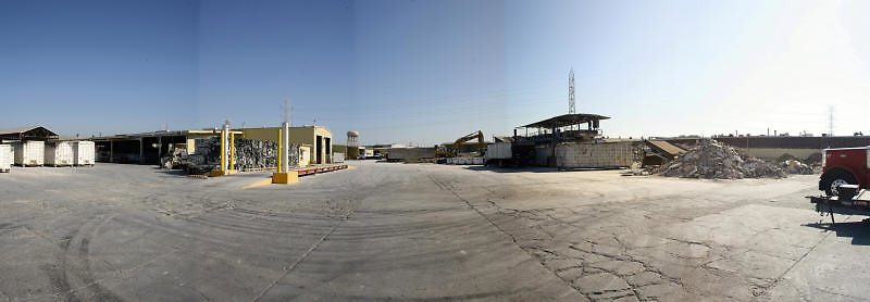 Rear Yard & Donation Building Pan 1 Rear Yard & Donation Building Pan 1