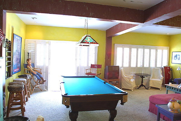 Family Room Pool Table 0066 9 1