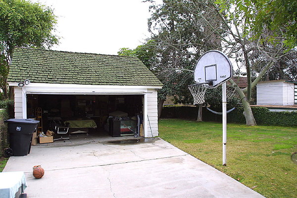 Garage Ext &amp; Basketball Net 1