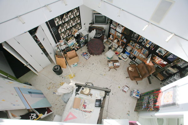 3rd Floor Artist Studio from 4th Floor Loft 0010 1