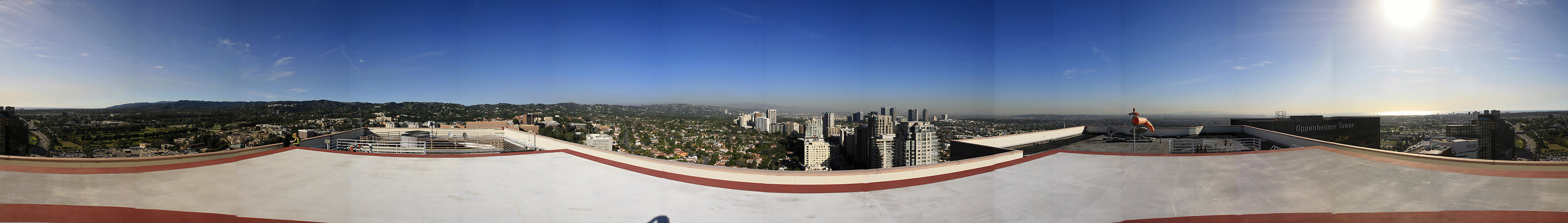 View from Helipad 360 pan