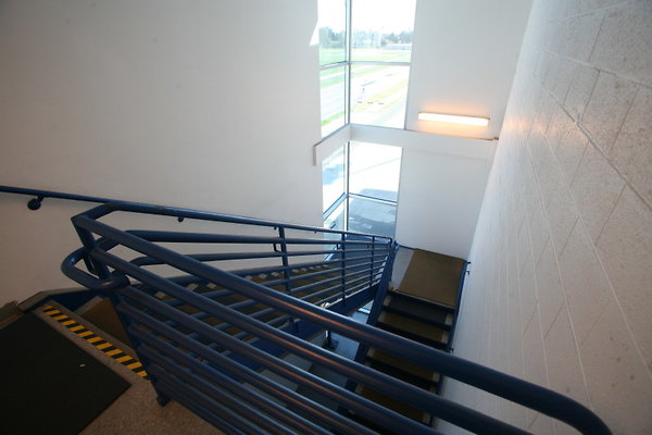 Athletic Field House Stairwell 0219 1