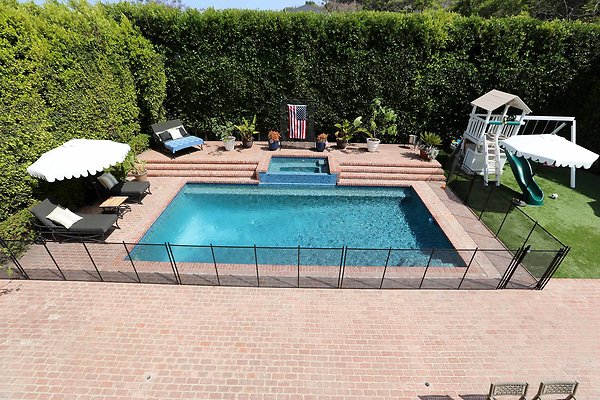 128A Pool from Master Bedroom Balcony 0125