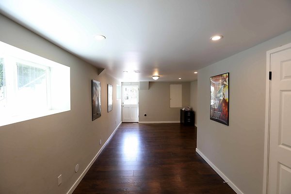 Media Room Rear Hallway 0124