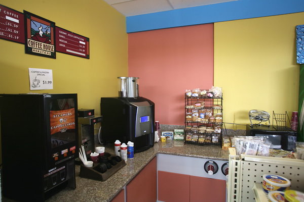 Snack Shop Coffee counter 0025 1