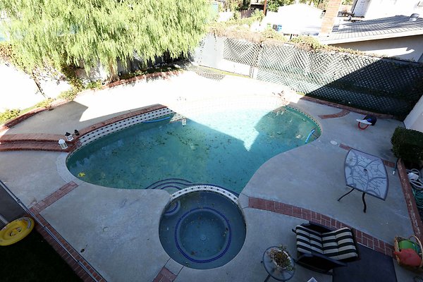 Pool from Master Bedroom Balcony hero0103